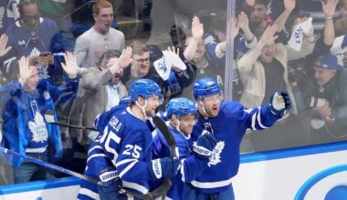 Marner scores tiebreaking goal as Maple Leafs beat Panthers 4-3 for 2-0 series lead