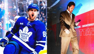 Every Time Maple Leafs Star William Nylander Wears This Suit, He Scores Another Goal