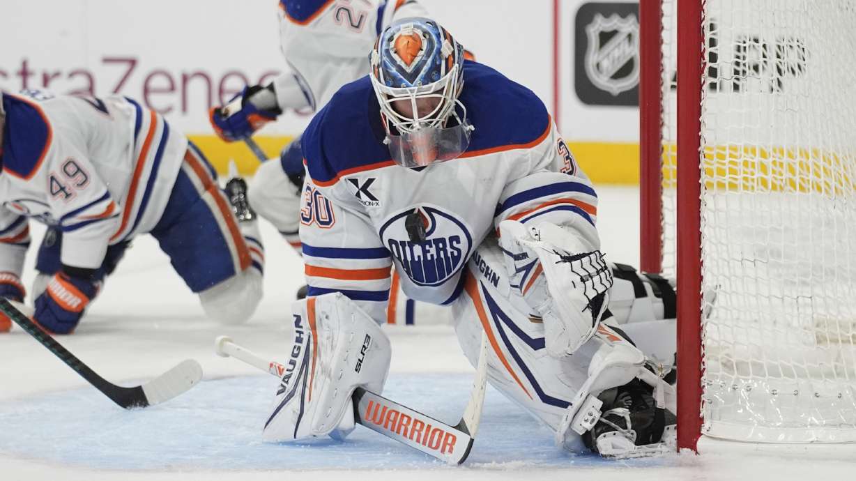Stuart Skinner replaces injured Calvin Pickard as Oilers' starter for Game 3 vs. Golden Knights