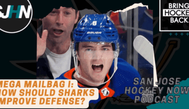 Mega Mailbag I: How Should Sharks Improve Their Defense?