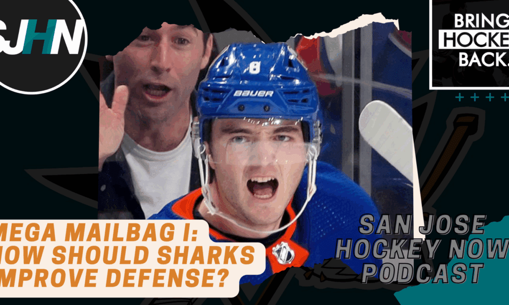 Mega Mailbag I: How Should Sharks Improve Their Defense?