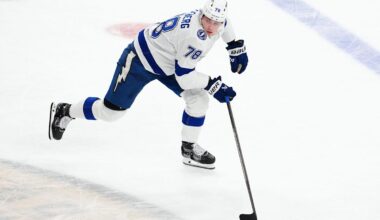 Lightning defenseman Emil Lilleberg serves as captain for Team Norway