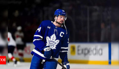 Toronto Maple Leafs: Fans lose it as Toronto Maple Leafs implode in Game 5 rout to Florida Panthers, throw Auston Matthews jersey on ice | NHL News