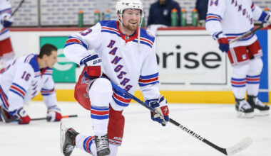 Pundit Suggests 6 Potential Offseason Trade Destinations for Rangers' Alexis Lafreniere - The Hockey Writers - New York Rangers