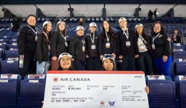 How a girls hockey team from Nain found themselves at a PWHL playoff game