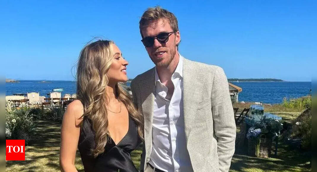 Connor McDavid’s wife Lauren Kyle shares "date night" moments after star player leads Oilers to Game 5 victory | NHL News