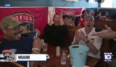 Panthers fans excited to cheer on Cats in Game 7 against Toronto