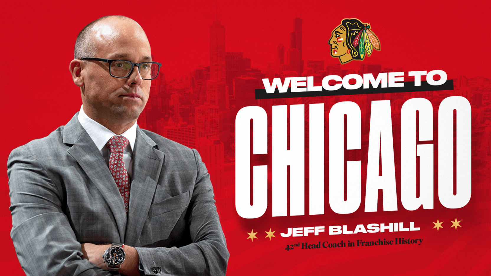 BREAKING: Jeff Blashill named Chicago Blackhawks' head coach