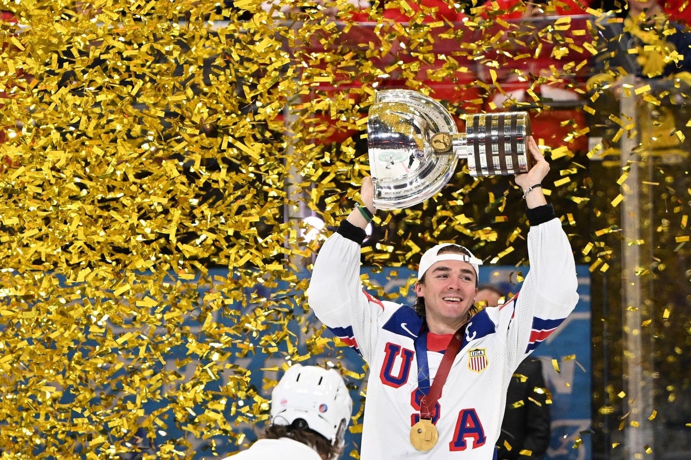 USA Hockey Wins First Worlds Gold Since 1933 On Tage Thompson’s Goal