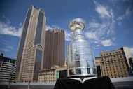 The Stanley Cup photographed at the Dallas Morning News in downtown Dallas on Friday, May...