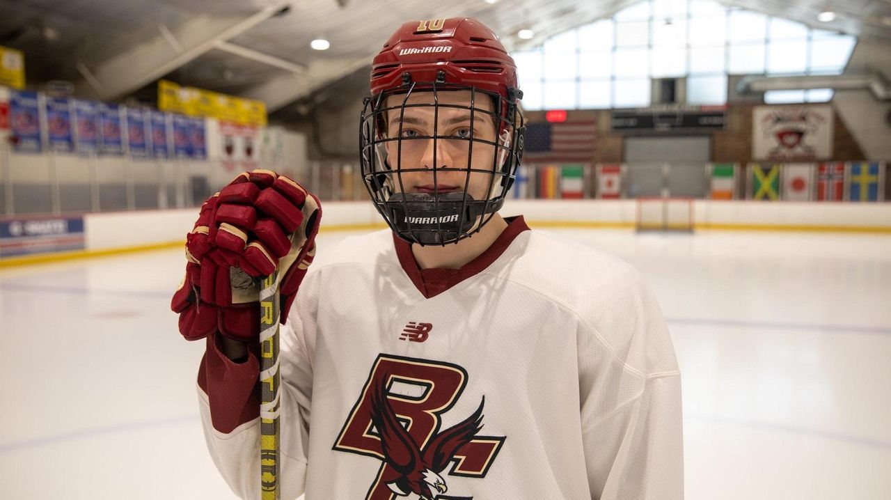 Hauppauge hockey player James Hagens expects to be a top pick in NHL Draft