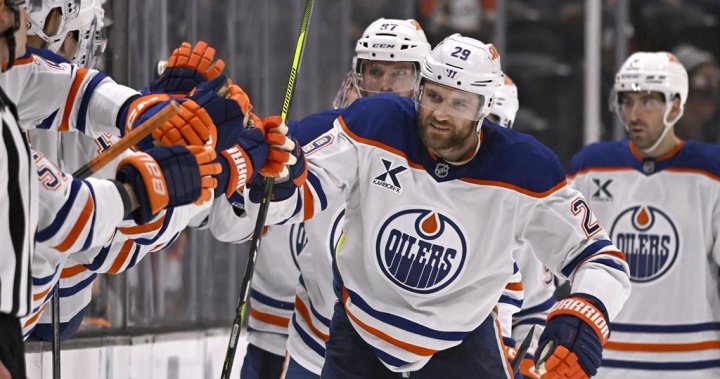 Oilers centre Leon Draisaitl adds to banner season with Hart Trophy nomination - Edmonton
