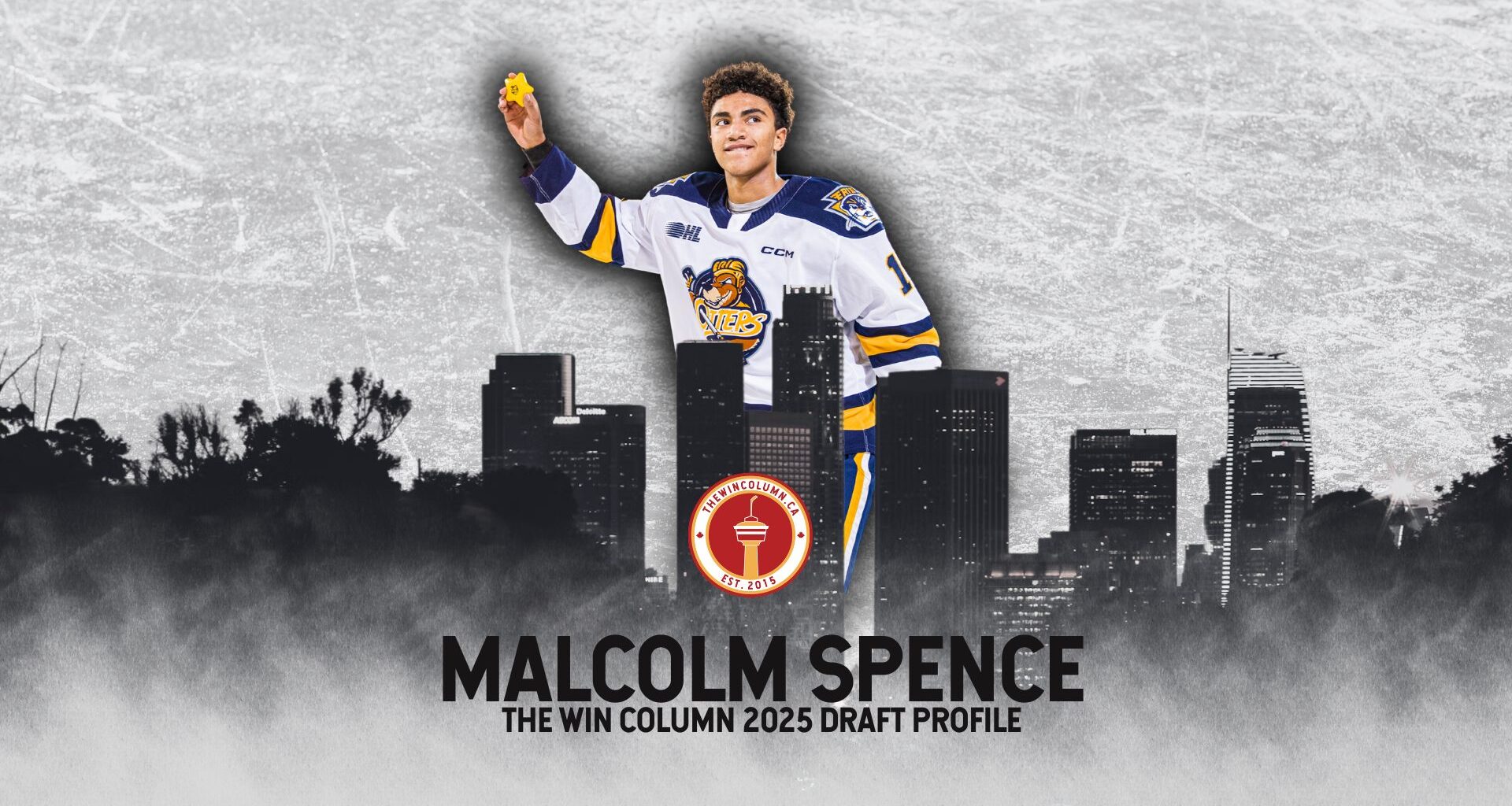 Erie Otters LW Malcolm Spence