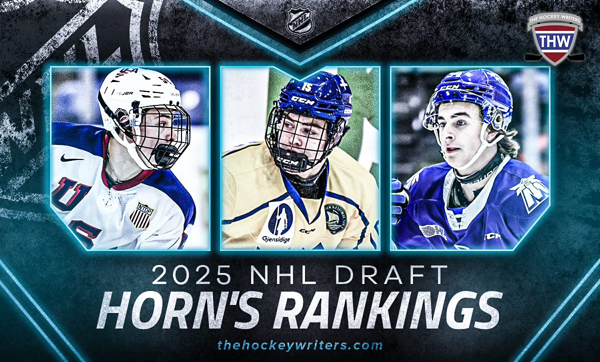 2025 NHL Draft Rankings - Horn's Top 64 for December - The Hockey Writers - NHL Entry Draft