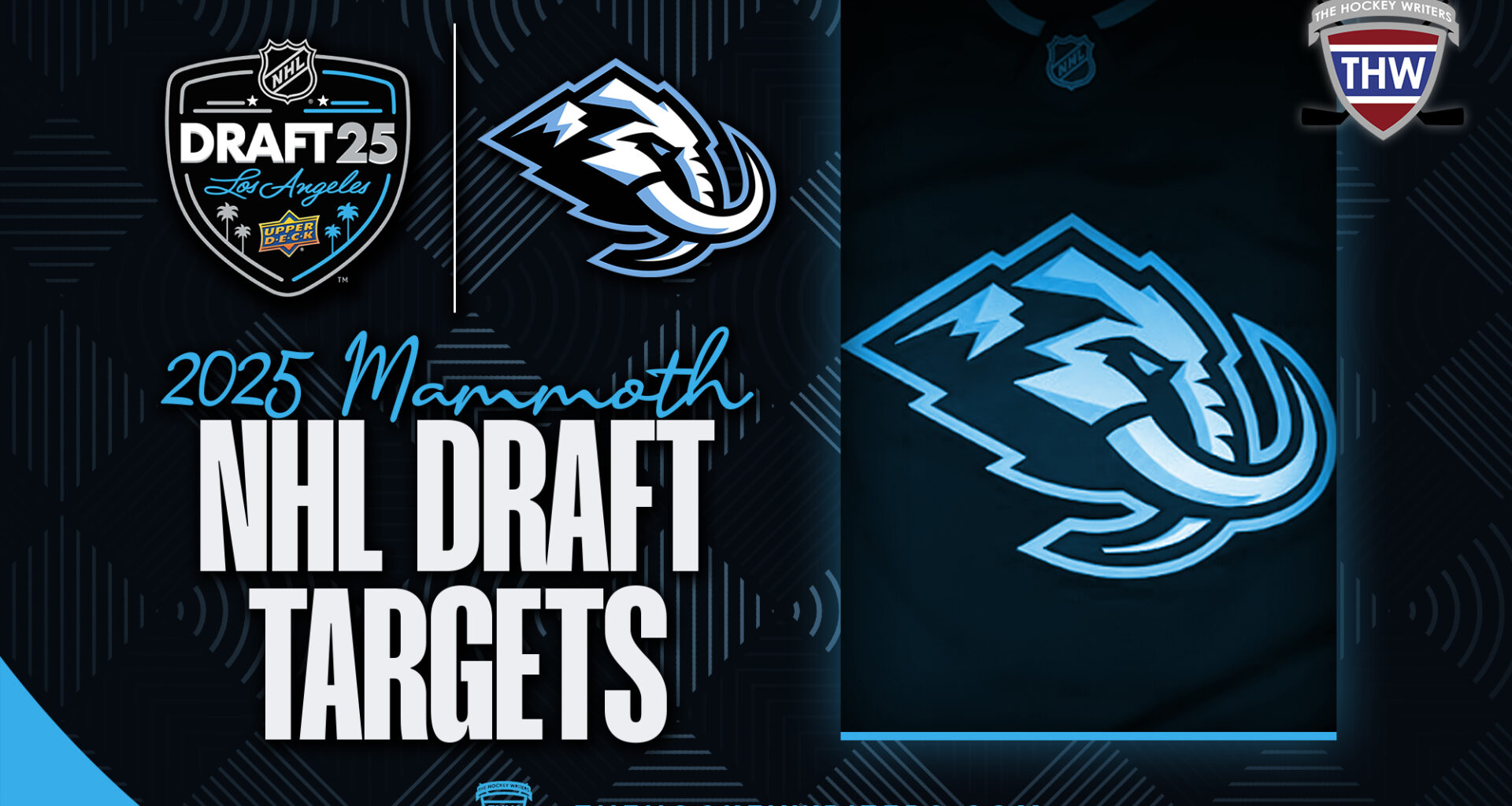 Utah Mammoth 2025 Draft Targets After Lottery Win - The Hockey Writers -