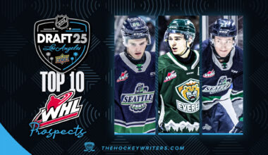Top 10 WHL Prospects Braeden Cootes, Carter Bear, and Radim Mrtka