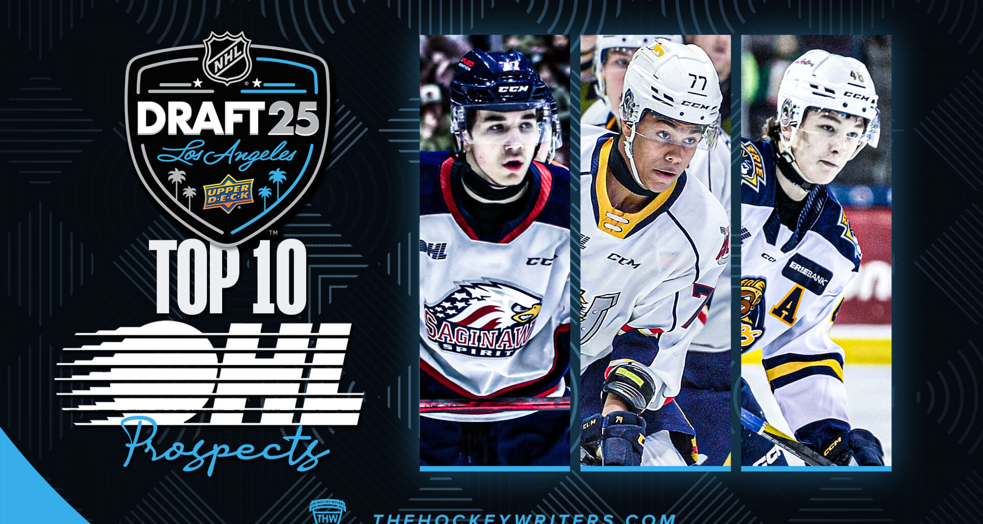 Top-10 OHL Prospects Matthew Schaefer, Michael Misa and Kashawn Aitcheson