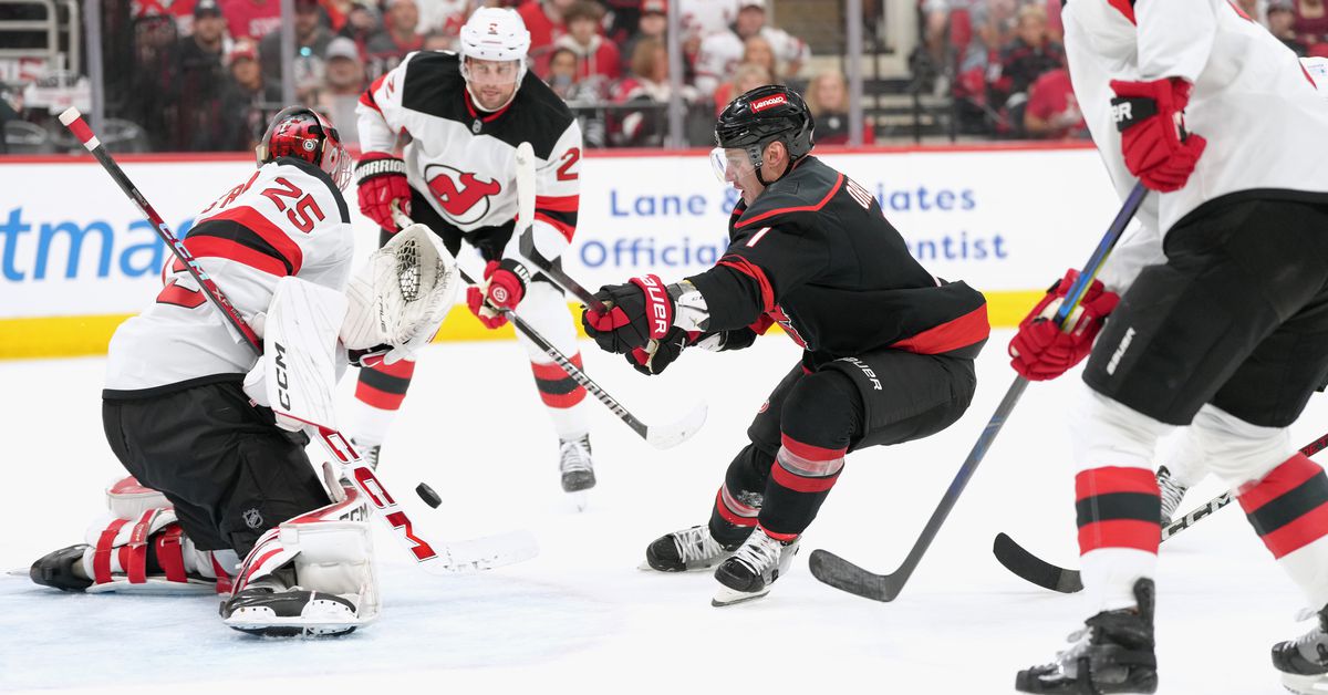 New Jersey Devils Still Unable To Figure Out Carolina Hurricanes In 4-1 Loss In Game 1