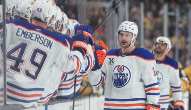 Zach Hyman scores go-ahead goal for Oilers vs Golden Knights in Game 1