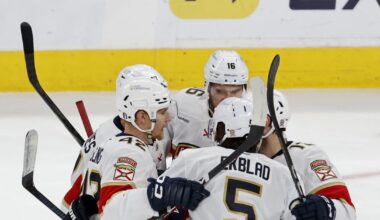 Florida Panthers dominate Game One, beat the Hurricanes 5-2