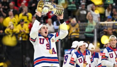 U.S. men’s hockey team wins first standalone world championship in 92 years