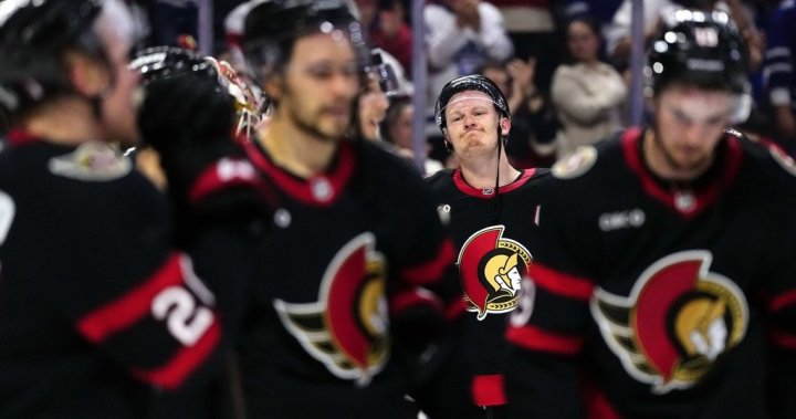 Sens eliminated after pushing Leafs to six games