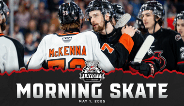 WHL Morning Skate- May 1, 2025