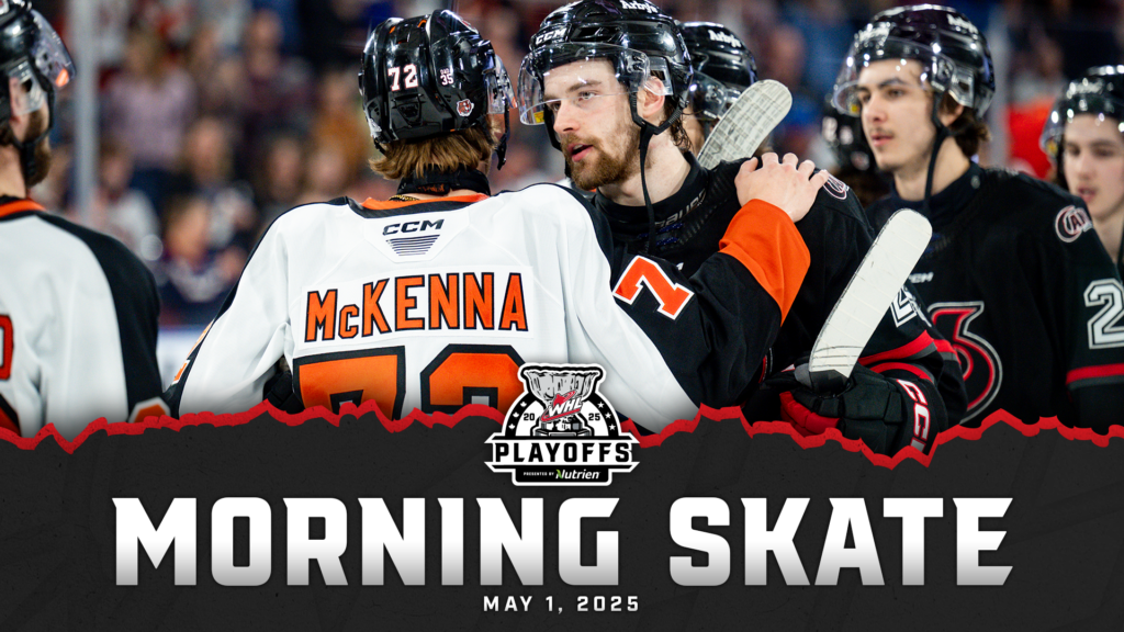 WHL Morning Skate- May 1, 2025
