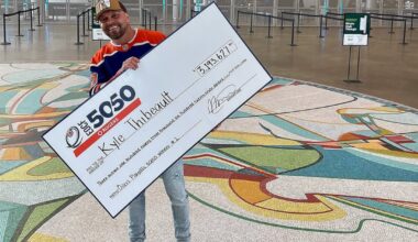 Red Deer man wins $3.2 million through Oilers 50-50 draw