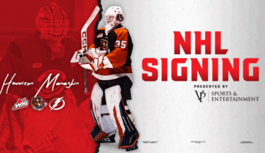 VP Sports & Entertainment presents: WHL Playoffs MVP Meneghin signs with Tampa Bay Lightning