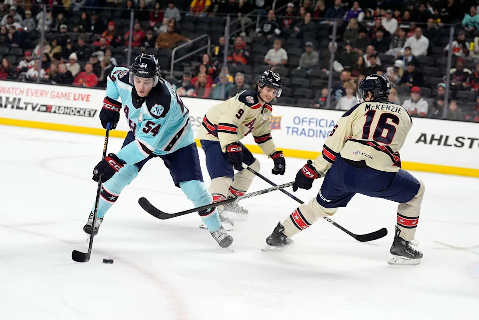 St. Louis Blues prospect Dalibor Dvorsky (54) was recalled by St. Louis on Saturday night.
