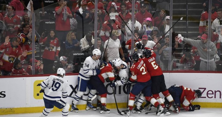 NHL fines Domi for late hit on Barkov