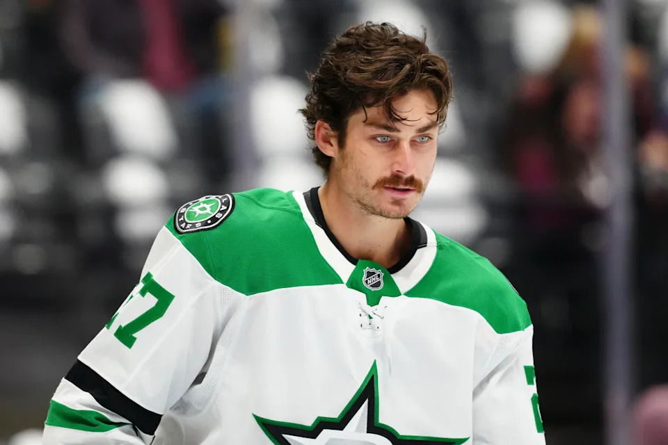 Dallas Stars left wing Mason Marchment had 22 goals and 25 assists in the regular season.Ron Chenoy-Imagn Images