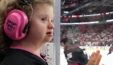 Emma Izzo becomes a special part of Carolina Hurricanes pregame routine :: WRALSportsFan.com
