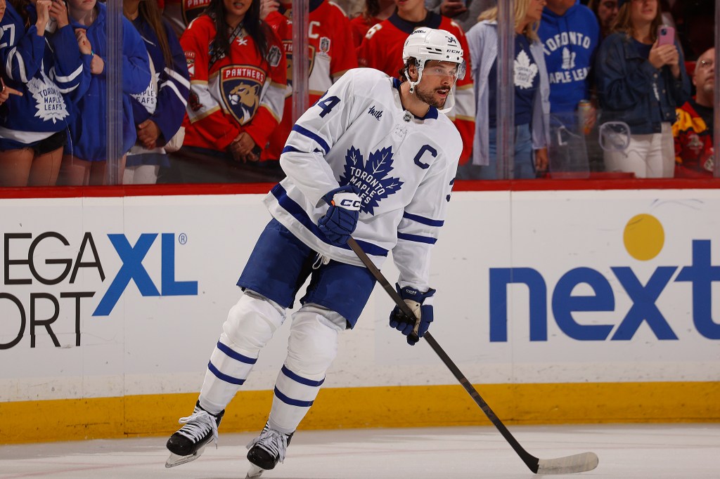 Auston Matthews and the Toronto Maple Leafs are +120 underdogs at home on Wednesday night.