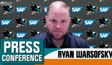 Ryan Warsofsky hopes USA Hockey success continues with Sharks in 2025 – NBC Sports Bay Area & California