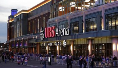 NHL to hold an international event at UBS Arena in 2026 in place of All-Star Weekend, AP source says