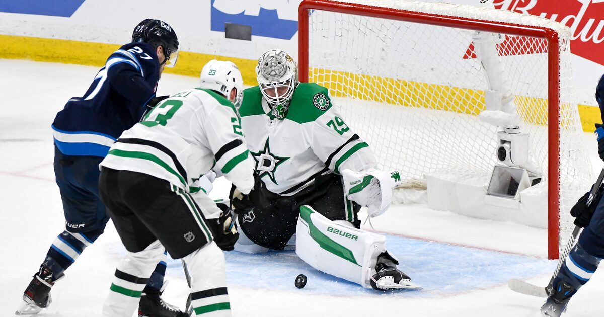 Jamie Benn’s punch, Jake Oettinger’s play