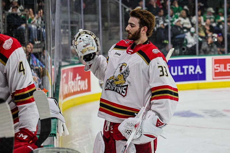 Sebastian Cossa, detroit red wings