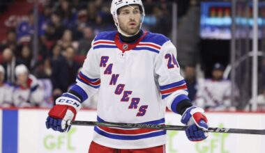 Troubling news surfaces moments before the Rangers vs Lightning game as defenseman will be sidelined