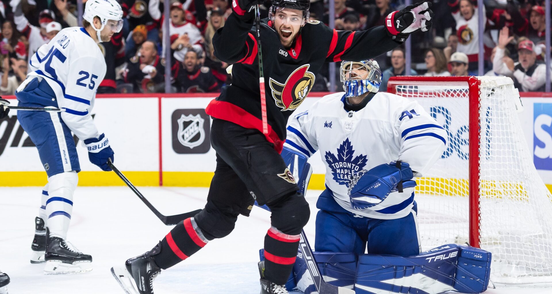 Leafs Make Bold Decision In Goal After Back-to-Back Losses to Ottawa in Games 4 and 5