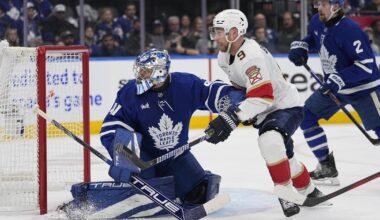 Sam Bennett Breaks Silence on Incident Involving that Injured Leafs' Anthony Stolarz