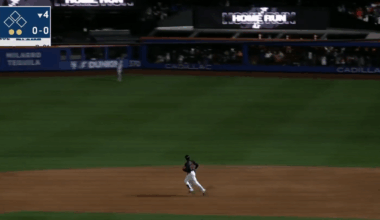 New York Mets play tribute to the New York Rangers following Juan Soto's glorious home run