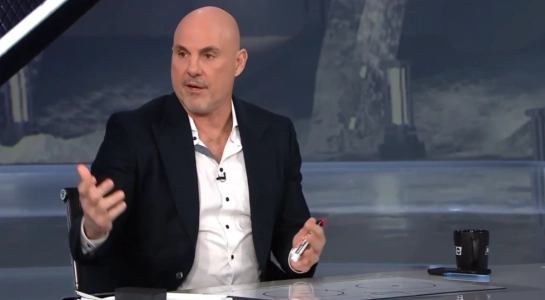 Former Vancouver Canucks head coach Rick Tocchet makes Stanley cup playoff debut with NHL on TNT.