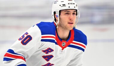New York Rangers young forward at risk of an offer sheet this summer