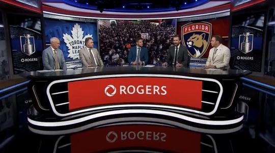 Sportsnet panel with Blake Wheeler Sportsnet panel with Blake Wheeler