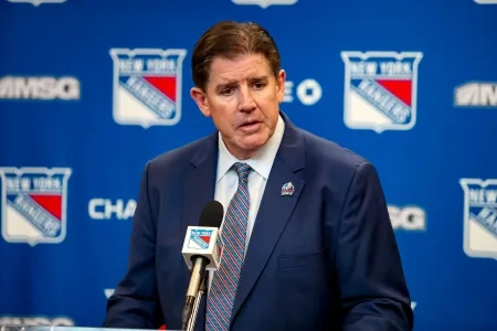 Former New York Rangers head coach Peter Laviolette #nhl #rangers