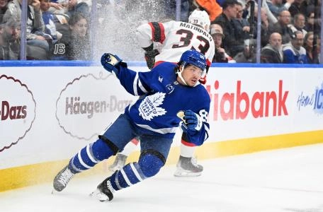 NIck Robertson may finally get back into the Leafs lineup Wednesday