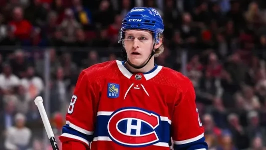 Montreal Canadiens forward Christian Dvorak. Montreal Canadiens forward Christian Dvorak.