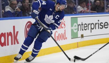 Maple Leafs Captain Auston Matthews Gets Extremely Emotional During Live Video Interview